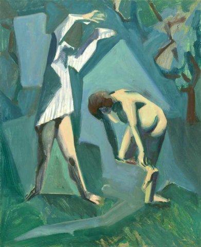 pack claus - badende